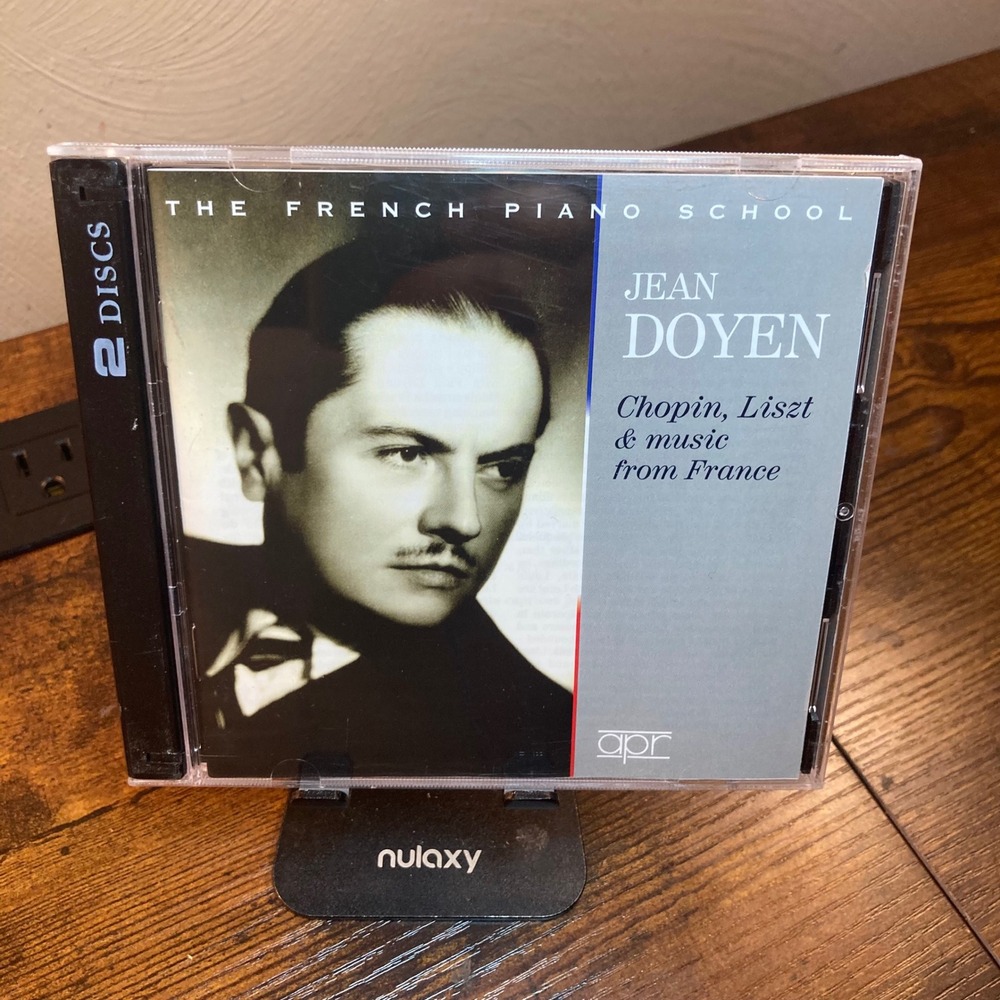 Jean Doyen Chopin Liszt Music from France 2 CD Set APRโ 6030 French Piano School